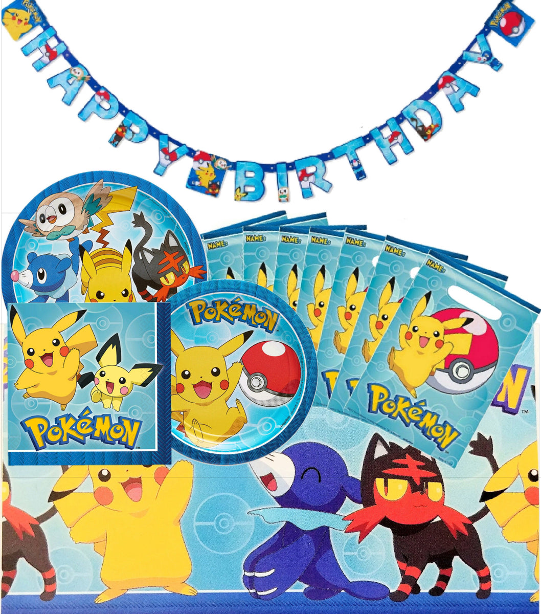 Pokemon Treat Favor Boxes 8ct – Party Mania USA