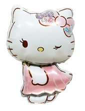 Load image into Gallery viewer, Huge 8pc Hello Kitty Balloon Bouquet Set, Ships from USA