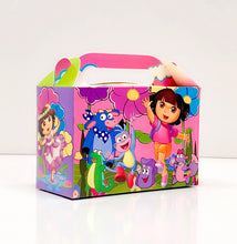 Load image into Gallery viewer, 8pk Dora Favor Goodie Boxes, Small Size