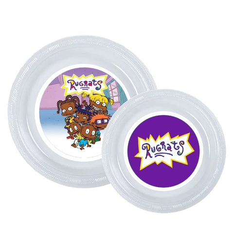 Afro Rugrats Party Plates