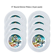 Load image into Gallery viewer, 8pk Wild Kratts Clear Plastic Disposable Party Plates Choose Size