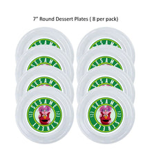 Load image into Gallery viewer, 8pk Abby and Elmo Clear Plastic Disposable Party Plates Choose Size