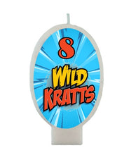 Load image into Gallery viewer, Choose Age, Wild Kratts Birthday Candle