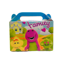 Load image into Gallery viewer, 8pk Barney Baby Bop Bj and Riff Favor Goodie Boxes, Small Size