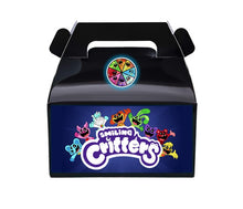 Load image into Gallery viewer, 8pk Smiling Critters Birthday Party Treat Favor Boxes, Made in the USA