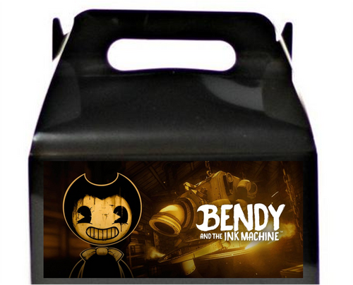 Bendy And The Ink Machine Treat Favor Boxes