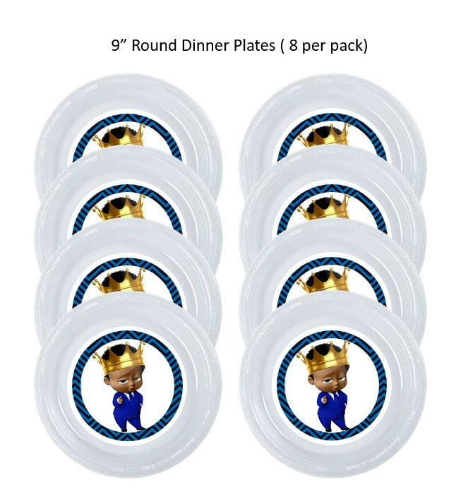 9 inch Barbie Round Dinner Plates (8 Pack) - Party Supplies Decoration 