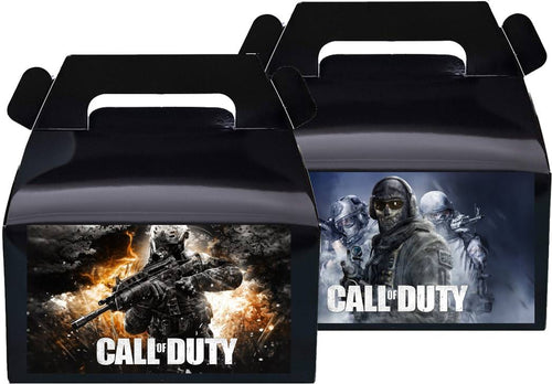 Call of Duty Treat Favor Boxes, Party Supplies