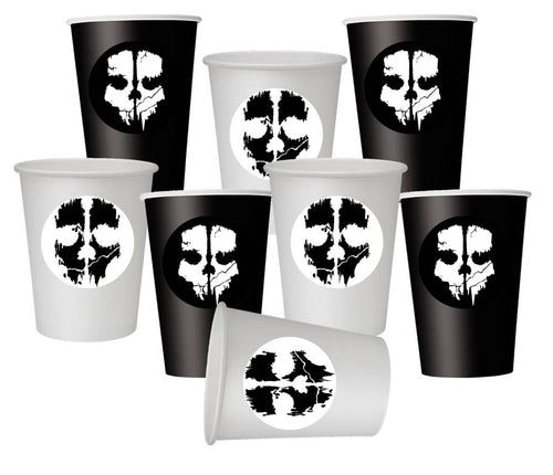 Call of Duty party paper cups