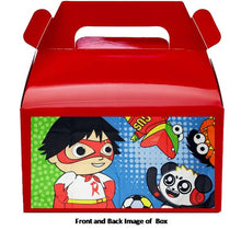Load image into Gallery viewer, 8 Pack Ryan's World Party Favor Treat Boxes
