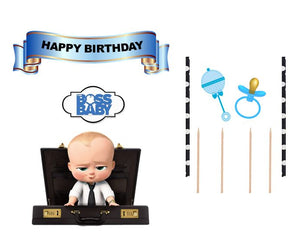 Boss Baby Cake Topper, Party Supplies