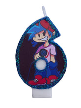 Load image into Gallery viewer, Friday Night Funkin Birthday Number Candle, Choose Age