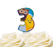 Load image into Gallery viewer, Super Simple Songs Birthday Number Candle