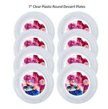 Load image into Gallery viewer, 8pk Abby Cadabby Clear Plastic Disposable Party Plates Choose Size