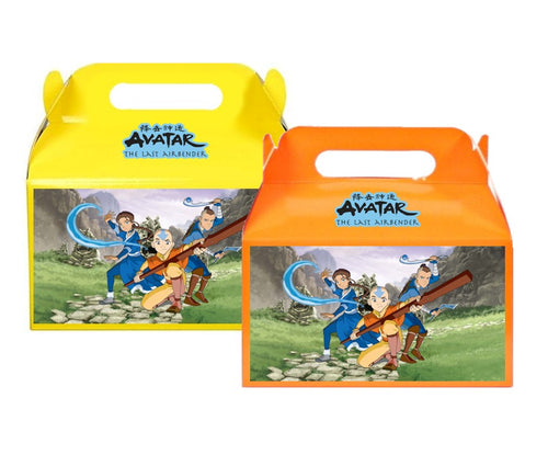 Avatar the Last Airbender Party Favor Boxes