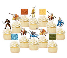 Load image into Gallery viewer, Avatar The Last Airbender Cupcake Toppers