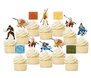 Avatar The Last Airbender Cupcake Toppers