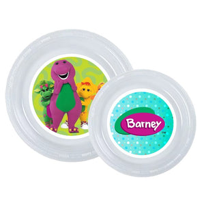 Barney Birthday Party Plates 8pc