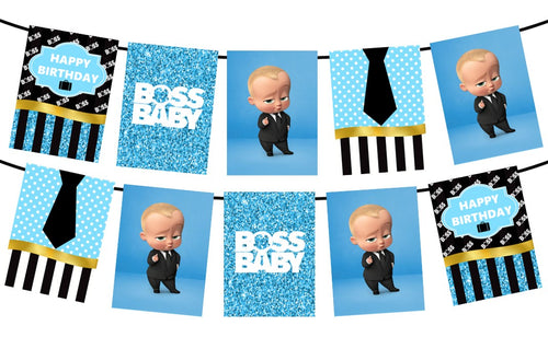 Boss Baby Birthday Banner