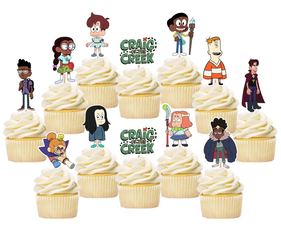 Craig of the Creek Cupcake Toppers