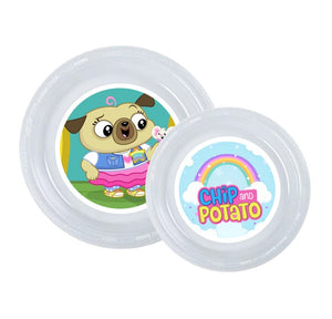 Chip and Potato Birthday Party Plates 8pc