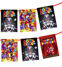 Load image into Gallery viewer, The Amazing Digital Circus Birthday Party Banner 7ft, Party Supplies and Decorations, Made in USA