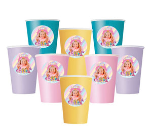 Love Diana Party Paper Cups, 8pc