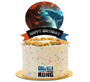 Godzilla vs. King Kong Cake Topper