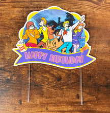 Load image into Gallery viewer, Scooby Doo Cake Topper - 6x7 Inch Handmade Birthday Party Decoration, Made in USA