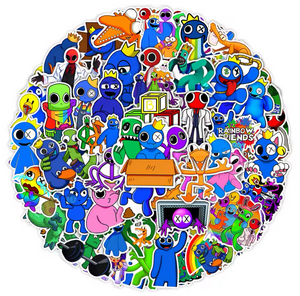 12 Rainbow Friends Random Stickers, Party Supplies Favors