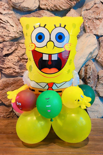 Spongebob Balloon Column
