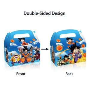 8pk Dragonball Z Treat Favor Boxes, Party Favors