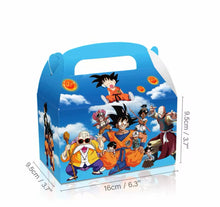Load image into Gallery viewer, 8pk Dragonball Z Treat Favor Boxes, Party Favors