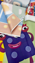 Load image into Gallery viewer, Happy Birthday Numberblocks Backdrop 3.3ft x 5ft, made from vinyl