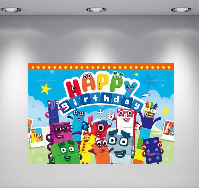 Numberblocks backdrop