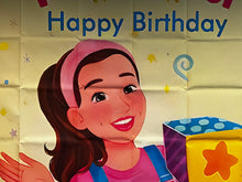 Load image into Gallery viewer, Ms Rachel Backdrop 3.3ft x 5ft, made from vinyl (defect) SALE