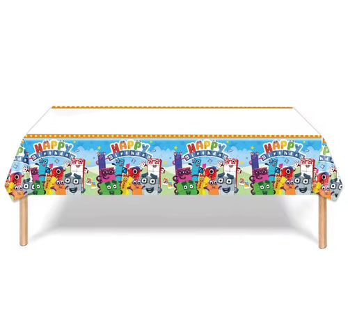 Numberblocks plastic tablecover