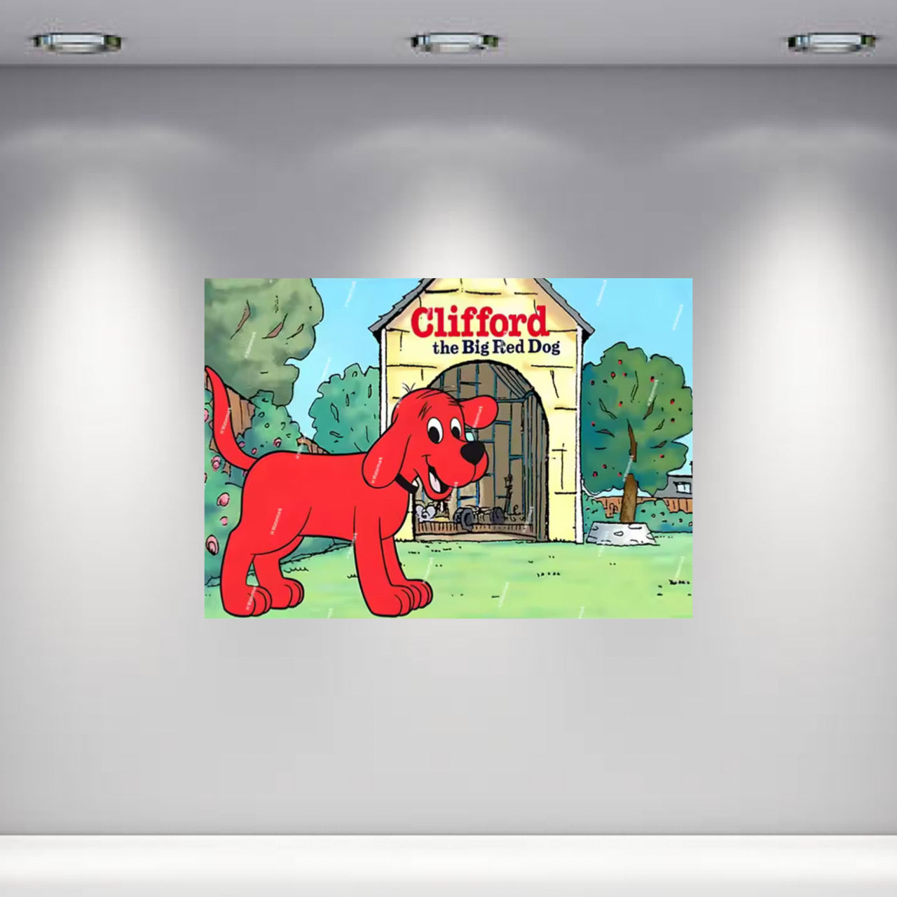 Clifford Backdrop 3.3ft x 5ft, made from vinyl