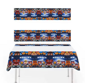 Roblox Plastic Table Cover 3.5ft x 6ft, Party Supplies Decoration