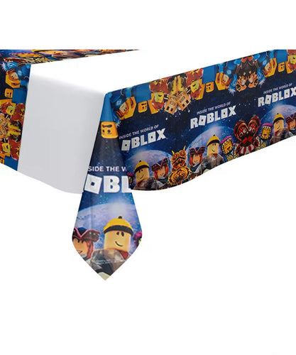 Roblox Plastic Table Cover 3.5ft x 6ft, Party Supplies Decoration
