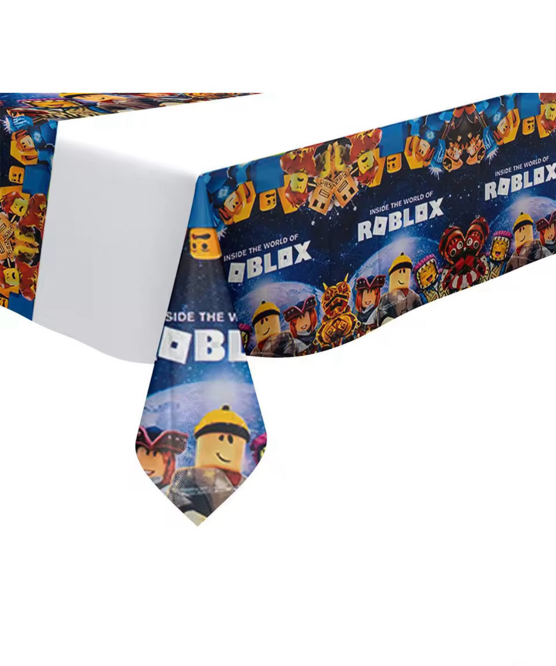 Roblox Plastic Table Cover 3.5ft x 6ft, Party Supplies Decoration
