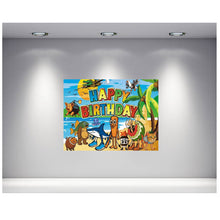 Load image into Gallery viewer, Italian Brainrot Backdrop 3.3ft x 5ft, made from fabric