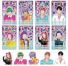 Load image into Gallery viewer, 1 K-Pop Demon Hunters Treat Box with 7 party favors