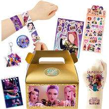 Load image into Gallery viewer, 1 K-Pop Demon Hunters Treat Box with 7 party favors