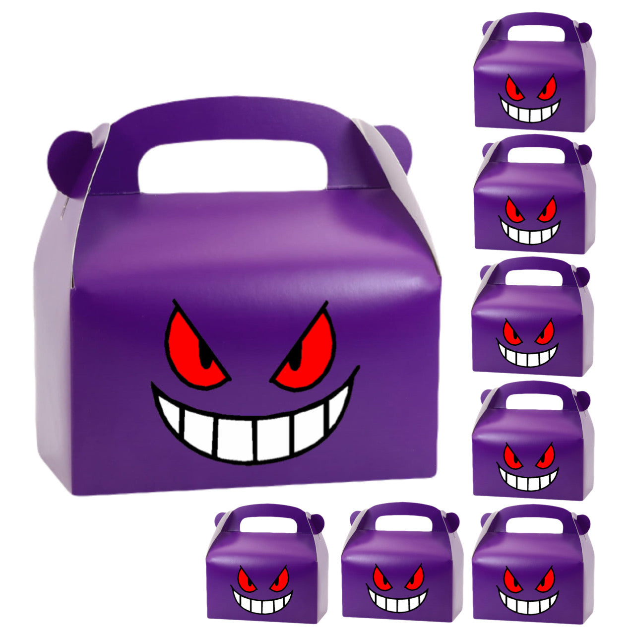 8pk Gengar Favor Treat Boxes, party favors
