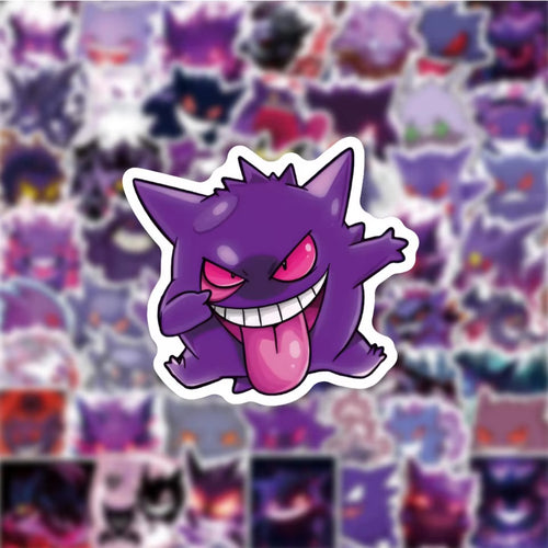 12 Gengar  Random Stickers, Party Supplies Favors
