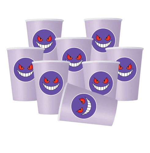 8pc Gengar Party Cups, tableware