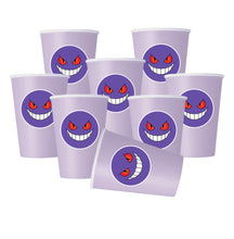 Load image into Gallery viewer, 8pc Gengar Party Cups, tableware