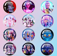 Load image into Gallery viewer, 1 K-Pop Demon Hunters Treat Box with 7 party favors