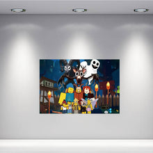 Load image into Gallery viewer, 99 Nights and Roblox Backdrop 3ft x 5ft, made from fabric